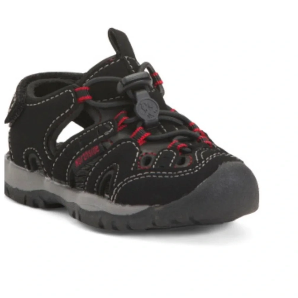 Northside Unisex-Child Burke Sport Sandals Waterproof Black Size Toddler 8 - Picture 1 of 8